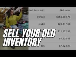 Sell Your Old Inventory | Stop Holding on to Old Merchandise!