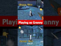 Playing as Granny 11 #granny #grannygame #playasgranny #horror #viralvideo #trollface #shotres #gtg