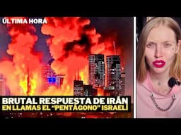 BRUTAL RESPUESTA DE IRÁN: ARDE EL CENTRO DE TEL AVIV MIENTRAS EL CONFLICTO ESCALA A LA GUERRA TOTAL