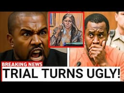 Diddy Loses It in Court After Kanye West Testifies About Cassie Beating in 1st Week of Trial!