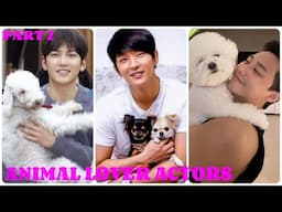 TOP 20 KOREAN ACTOR WITH THE CUTEST PETS