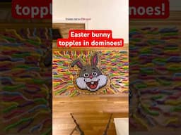 Happy Easter in dominoes! 😊🐰🐣