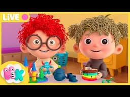 🎶The BEST Nursery Rhymes & Educational Songs for Kids 🥳 5 Little Monkeys & More | HeyKids in English