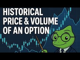 How to Chart Historical Price & Volume of an Option | Visualize Option Trends & Trades