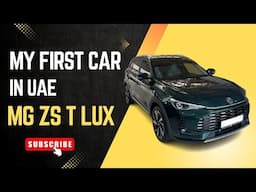 MY NEW CAR DELIVERY IN UAE | MG ZS T 2025 LUX EDITION MALAYALAM #dubai #2025 #mg  #brandnew #car