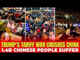 Trump’s Tariff War Crushes China’s Economy, Revealing 1.4 Billion Have No Spending Power