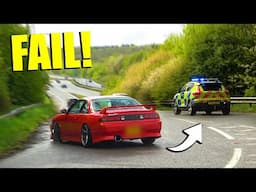 S14 SENDS IT in Front Of POLICE Leaving JapFest 2025! - Cars Leaving a Car Show!