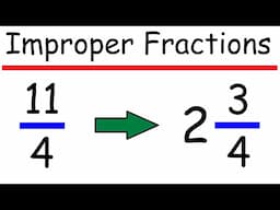 How to Convert Improper Fractions to Mixed Numbers Without Using Long Division