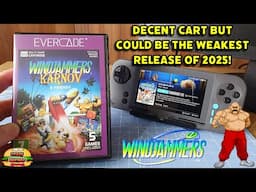 Windjammers Karnov & Friends Evercade Collection - Decent Cart BUT Could Be Weakest Release Of 2025!