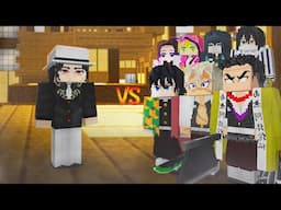 Muzan vs 7 Hashira| Minecraft