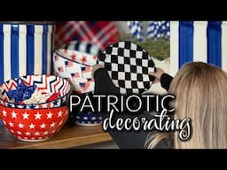 Join Me For Some Fun Patriotic Decorating | Summer Decorating