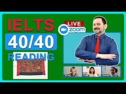 IELTS Live Class - Reading about Tapestry of Lives
