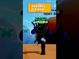 9 Million Rebirths!!! - 💪Muscle Legends #roblox  #robloxmusclelegends  #robloxedit   #robloxshorts