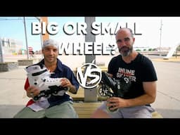 Big or small wheels? Professional Speed Skater vs Profesional Urban Skater