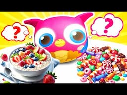 Hophop Come Mingau de Aveia para Ficar Forte! 💪🦉🥣