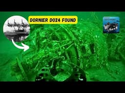 We found a German WWII Dornier DO 24 wreck at 30 meters. AMAZING dive with Fifish V6 Expert.