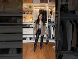 How to style a blazer, my birthday dinner outfit inspo