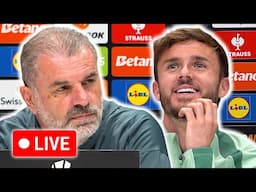 🔴 LIVE | Ange Postecoglou and James Maddison pre-match press conference | Tottenham v Bodo/Glimt