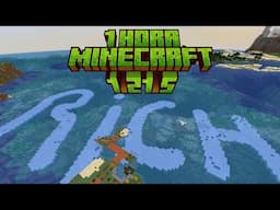 1 hora jugando Minecraft 1.21.5