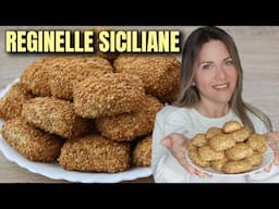 BISCOTTI AL SESAMO🍪La VERA Ricetta SICILIANA #biscotti #reginelle #ricettasiciliana #dolci