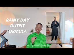 The Foolproof Rainy Day Outfit Formula | What to Wear When it Rains (That Actually Looks Good!)