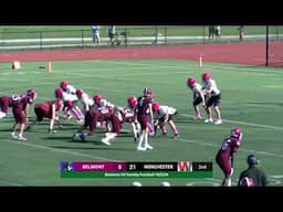 Belmont vs Winchester HS Football-Isaac Meretta 🎙️
