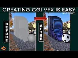 Creating CGI Ads and VFX videos in Blender is Easy | Blender tutorial