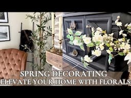 AFFORDABLE SPRING FLORALS + STAPLE GREENERY STEMS/Peaceful + Cozy Spring Decorating Ideas 2025