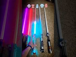 Disney VS Neopixel Lightsabers!
