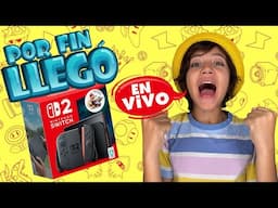 ESPERANDO mi Nintendo Switch 2 en VIVO Recibo PAQUETES