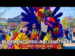 🌷 BLOEMENCORSO BOLLENSTREEK - KEUKENHOF 🇳🇱 2025 (4K) | THE UNIQUE FLOWER PARADE IN THE NETHERLANDS