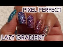 Holo Taco Pixel Perfect Lazy Gradient | DIY Nail Art Tutorial | MSLP