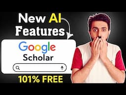 Must Have Tool for Researchers🔥| Revolutionary AI Features in Google Scholar 🤯