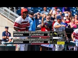 HUGE 6-RUN INNING: Full finish from 2025 Men's College World Series elimination game