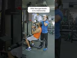 When Your Gym Bestie Is In a Relationship #shorts