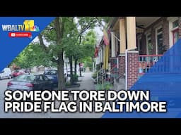 Someone tore down city councilwoman's Pride flag