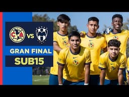 🔴 -  EN VIVO - 🦅  Sub15 - FINAL - América Vs Rayados
