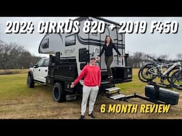 Living Full-time in a nuCamp Cirrus 820 Truck Camper | 6 month review