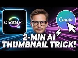 Create a Perfect Thumbnail by ChatGpt + Canva AI in 2 mins