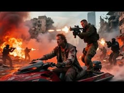 2025 Action Movie💥Drug lords embushed the SWAT in a motorboat but got swept up after a fierce chase!