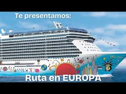 Camina con nosotros el CRUCERO: BREAKAWAY está en EUROPA y no creeras el PRECIO!