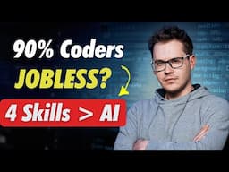 4 Skills You Need to beat AI | 90% Coders Will Lose Jobs? 😱
