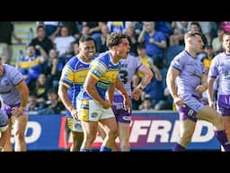 Match Action: Leeds Rhinos v Warrington Wolves