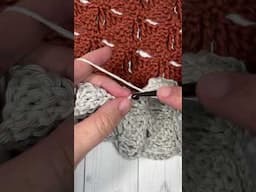 How to crochet the Wedge Stitch #howtocrochet