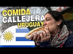 Probando COMIDA CALLEJERA EN MONTEVIDEO URUGUAY por menos de $5