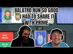 my best balatro run (ft ThePrimeagen)