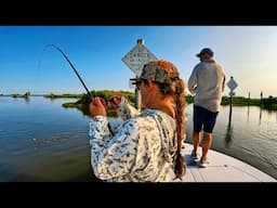 2 Days of Louisiana Marsh: Shrimp, Redfish, Crabs, Sheepshead, and a Shark Surprise!