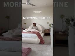 morning routine of a woman who is starting her life over 💕 #startingoveragain #morningroutine
