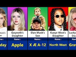 Celebrity Children with Weird Names 😂 What Were They Thinking?