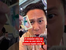 This Computer Chip is so Thin You Can Wear it on Your Skin to Measure Your Vitals | HKSTP